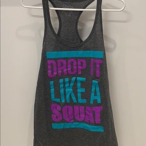 Saks Off Fifth Racerback Workout Tank Top